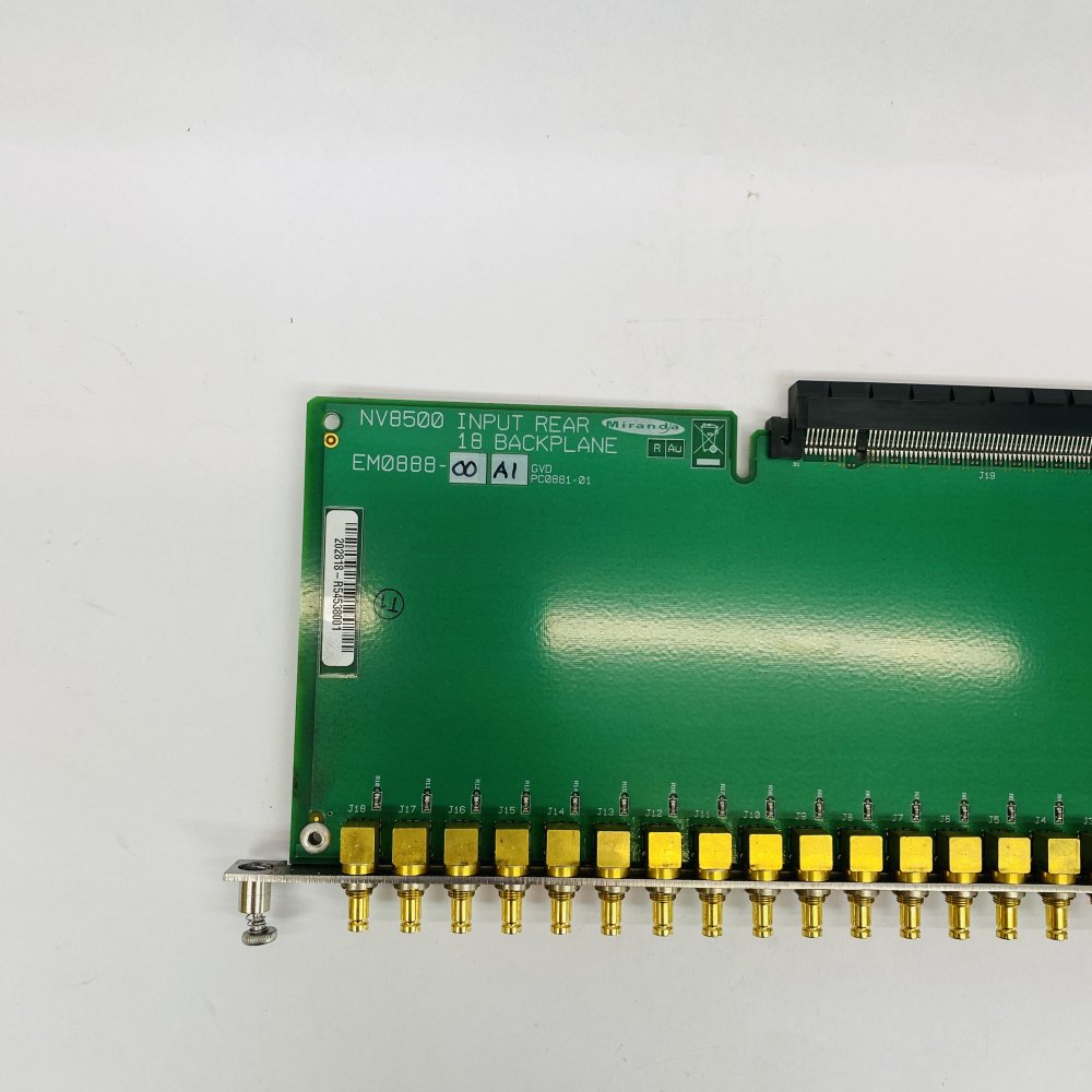 Miranda EM0888-00-A1 High-Density Coax Board NV8500 Broadcast System
