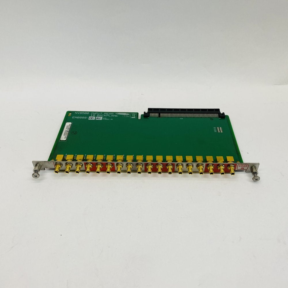 Miranda NV8500 EM0888-00-A1 Input Rear 18 Backplane Coax Board