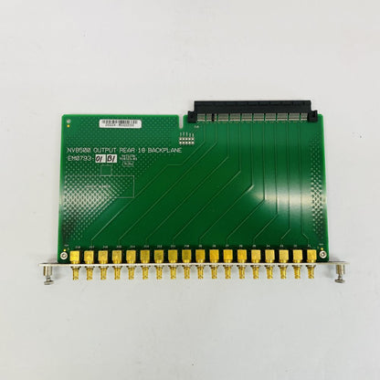 Miranda NVision NV8500 EM0793 Output Rear 18 Coax Backplane Module