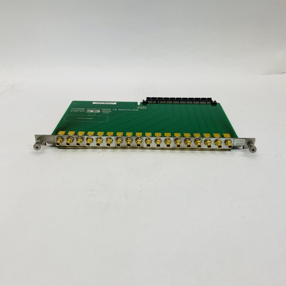 Miranda NV8500 EM0793 18-Coax Module Broadcast Signal Routing Coaxial