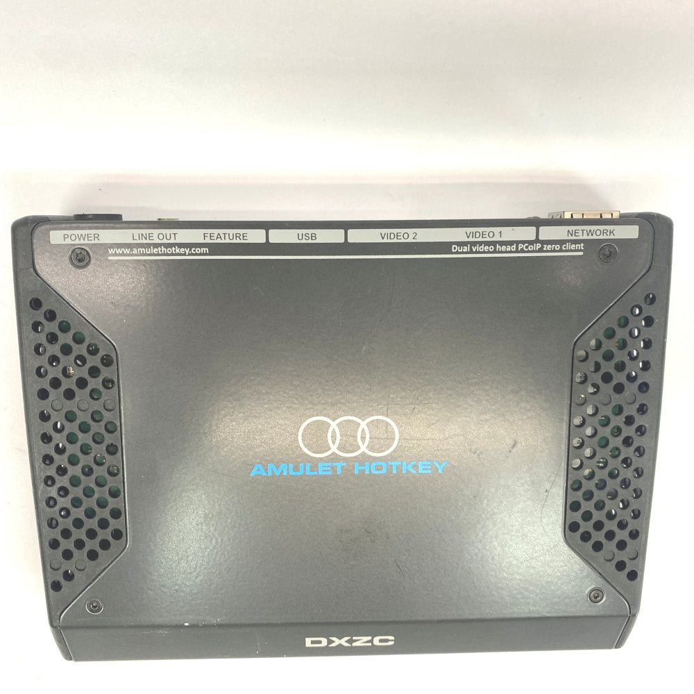 Amulet Hotkey DXZC Dual-Display PCoIP Zero Client Secure Endpoint Used