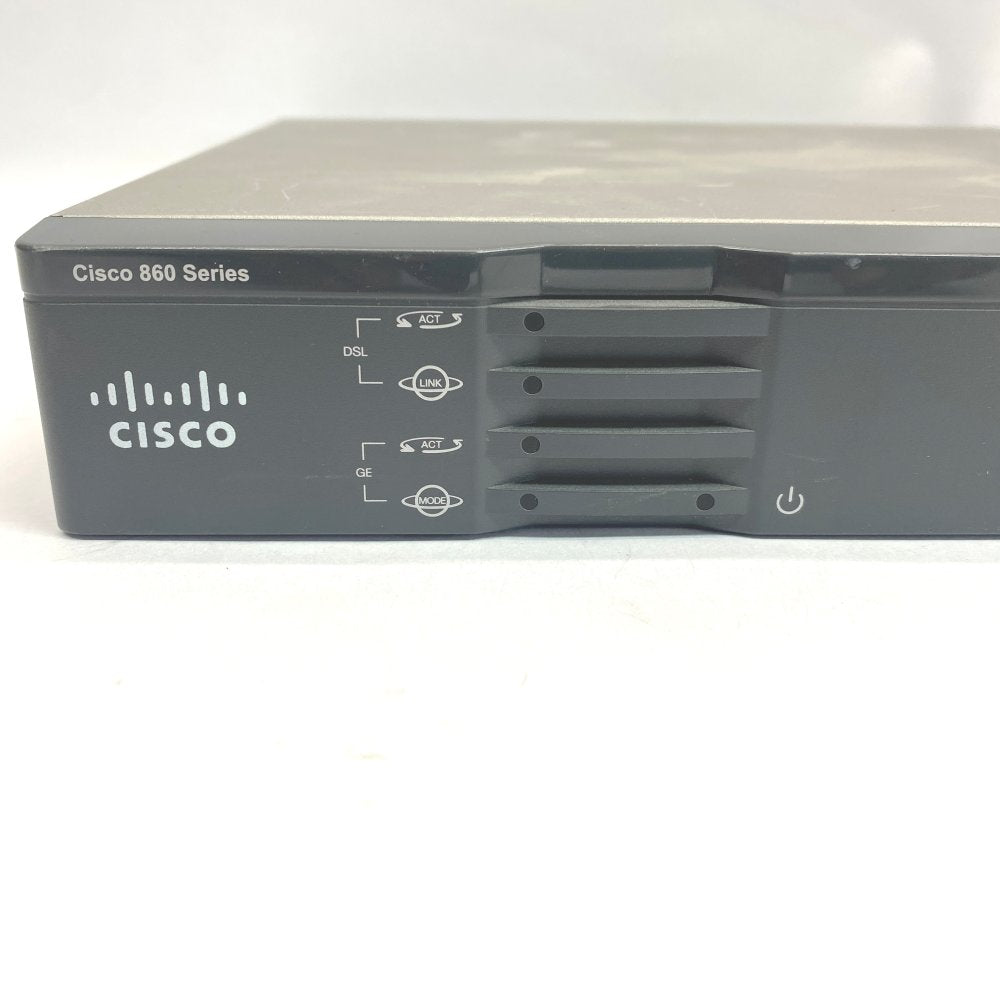 Cisco 867VAE-K9 Cisco 860VAE Secure VDSL2/ADSL2+ Router / 5-Port Switch / Used