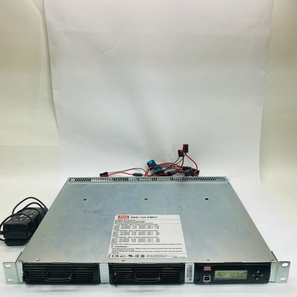 Industrial Power Control Monitor Mean Well RKP-1UI-CMU1 Rackmount Unit