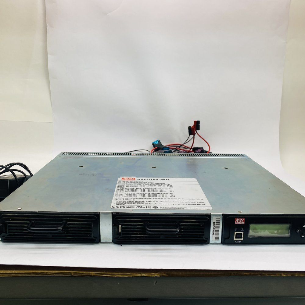Industrial Power Control Monitor Mean Well RKP-1UI-CMU1 Rackmount Unit