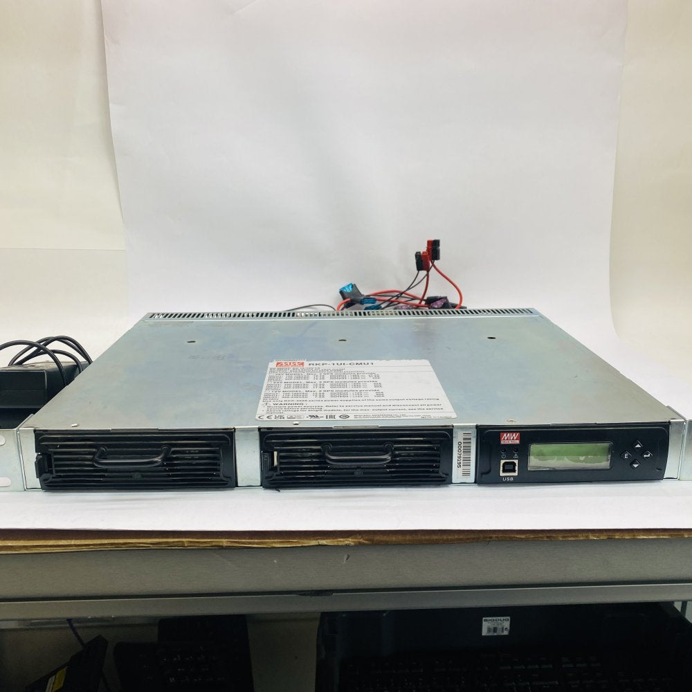 Industrial Power Control Monitor Mean Well RKP-1UI-CMU1 Rackmount Unit