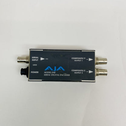 Broadcast SDI to Composite Y-C Encoder AJA D4E NTSC PAL Converter