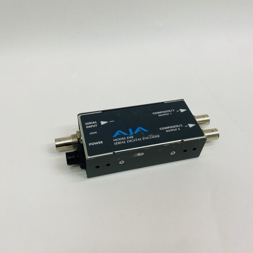 Broadcast SDI to Composite Y-C Encoder AJA D4E NTSC PAL Converter