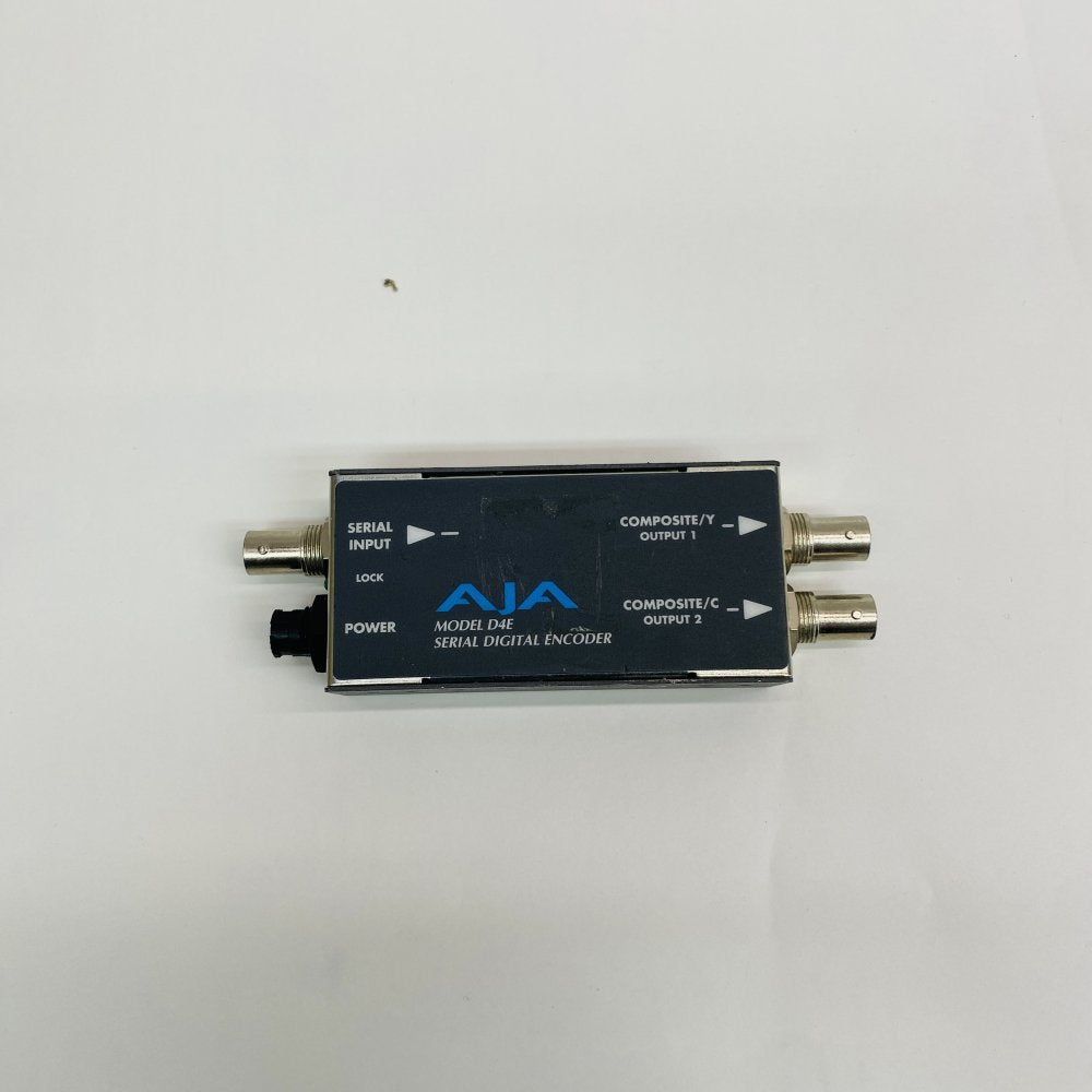 Broadcast SDI to Composite Y-C Encoder AJA D4E NTSC PAL Converter