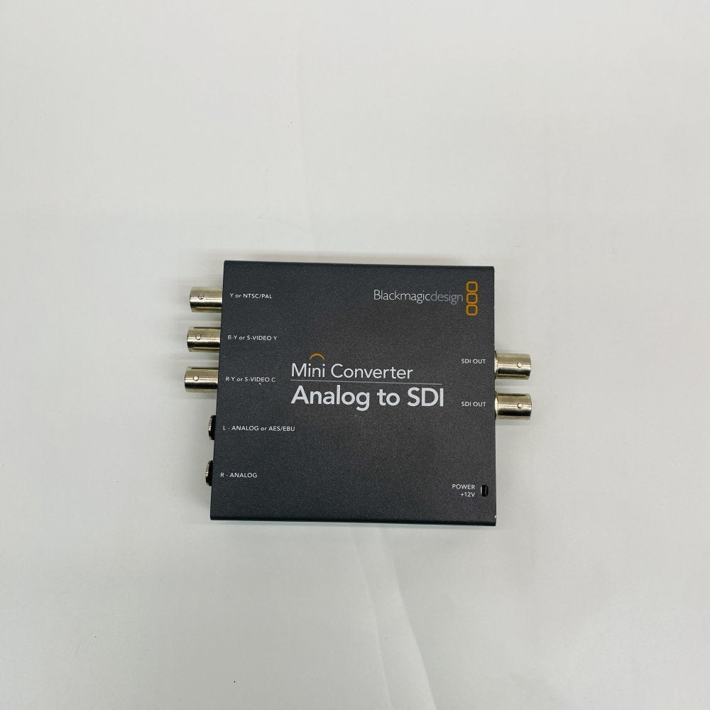 Professional Analog to SDI Converter Blackmagic CONVMAAS2 HD SDI