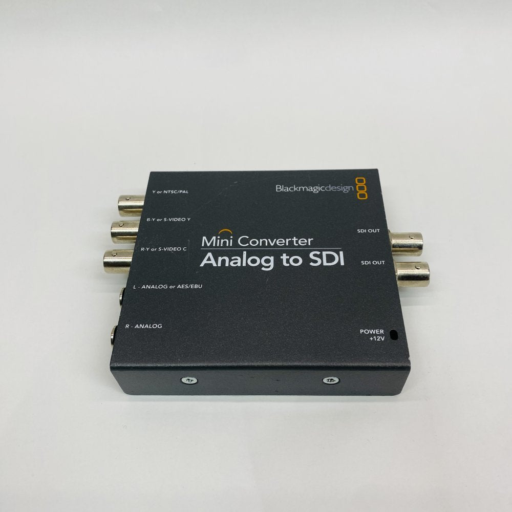 Professional Analog to SDI Converter Blackmagic CONVMAAS2 HD SDI