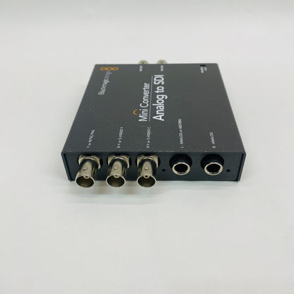 Professional Analog to SDI Converter Blackmagic CONVMAAS2 HD SDI