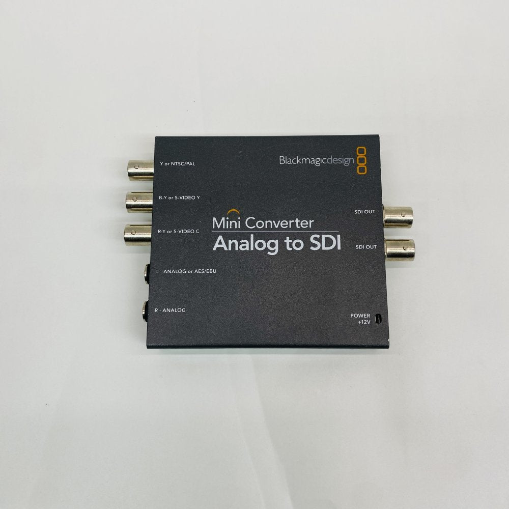 Professional Analog to SDI Converter Blackmagic CONVMAAS2 HD SDI