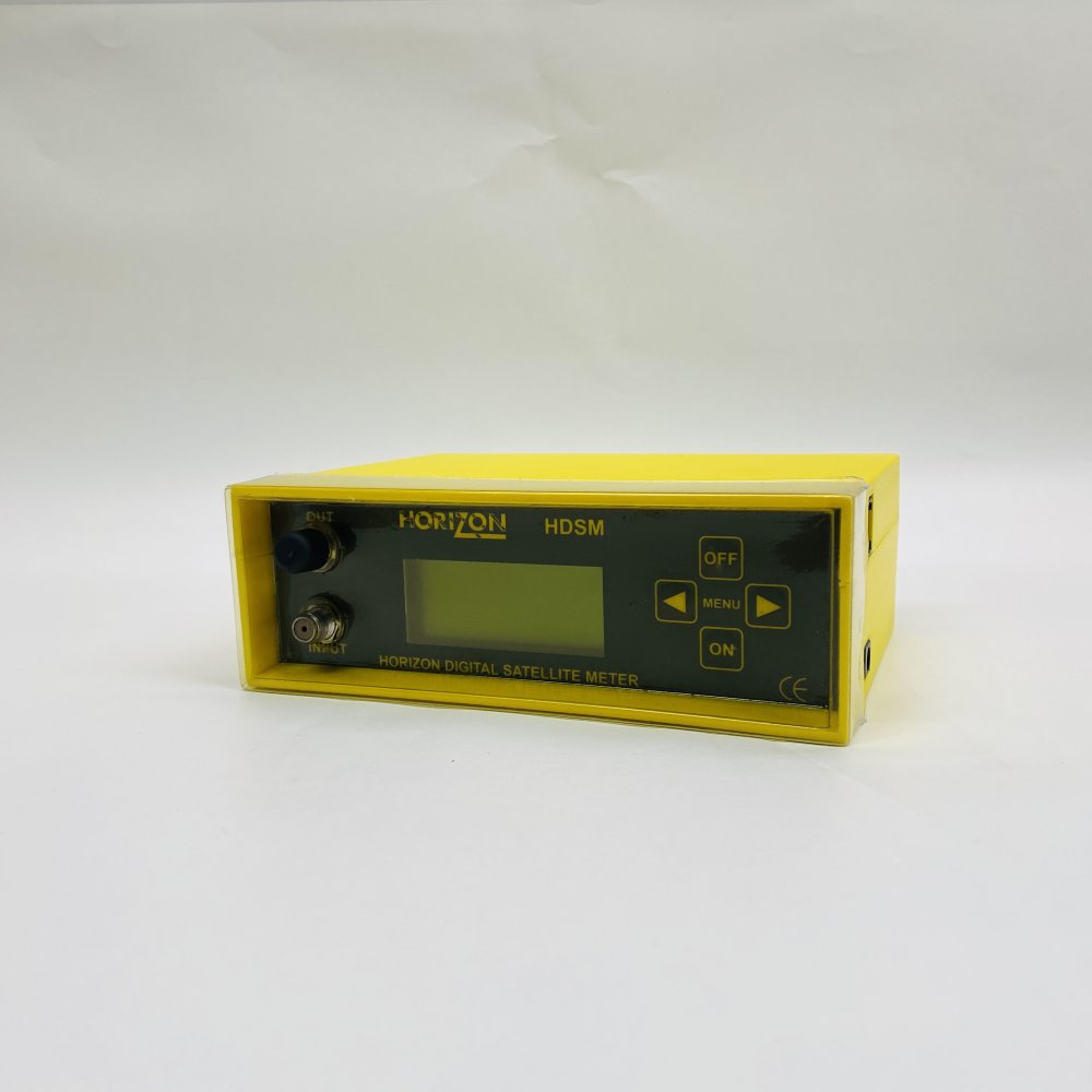 Horizon HDSM V2.5 Digital Satellite Meter Parts USB Connectivity Yellow