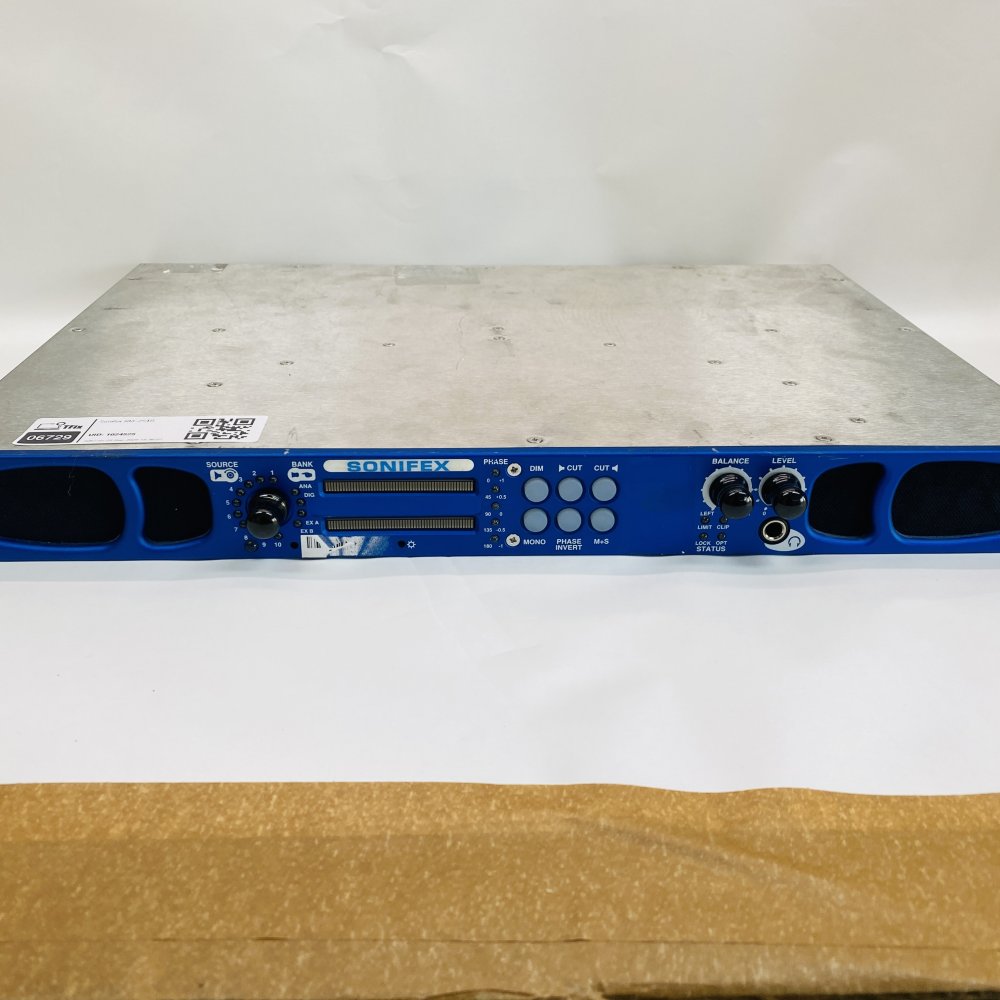 Sonifex RM-2S10 Reference Monitor 1U Rack Broadcast Audio Meter & Speakers