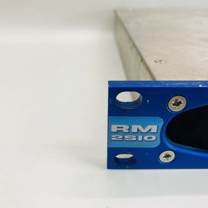 Sonifex RM-2S10 Reference Monitor 1U Rack Broadcast Audio Meter & Speakers