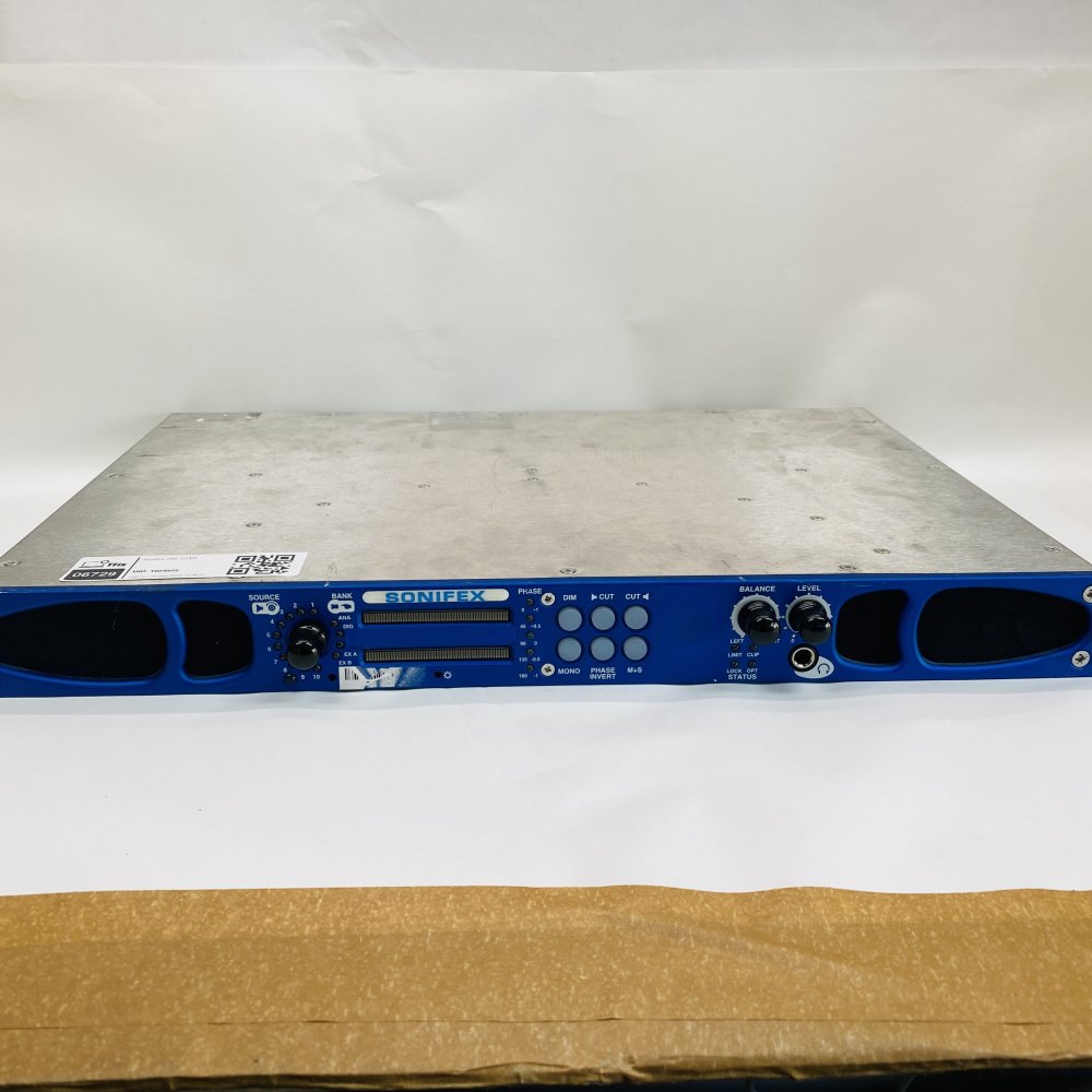 Sonifex RM-2S10 Reference Monitor 1U Rack Broadcast Audio Meter & Speakers