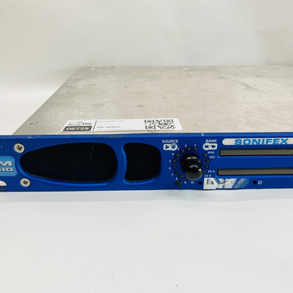 Sonifex RM-2S10 Reference Monitor 1U Rack Broadcast Audio Meter & Speakers