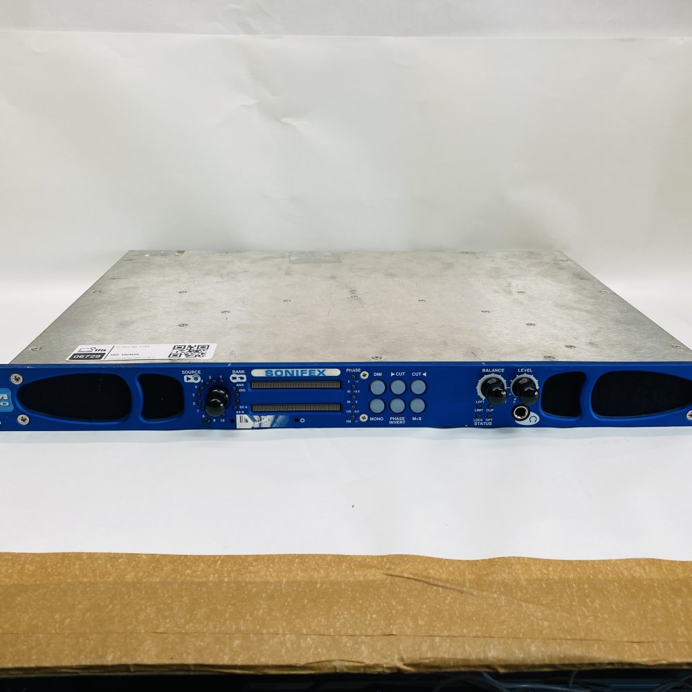 Sonifex RM-2S10 Reference Monitor 1U Rack Broadcast Audio Meter & Speakers