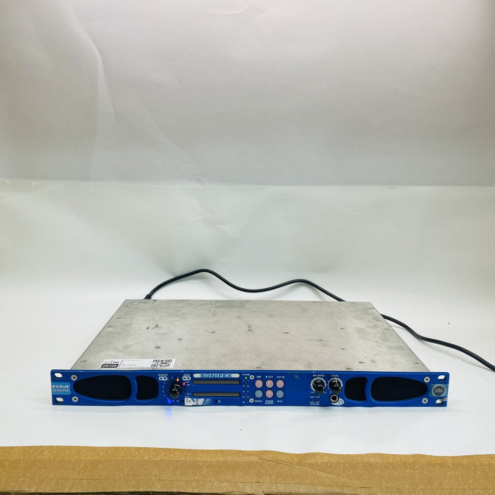 Sonifex RM-2S10 Reference Monitor 1U Rack Broadcast Audio Meter & Speakers