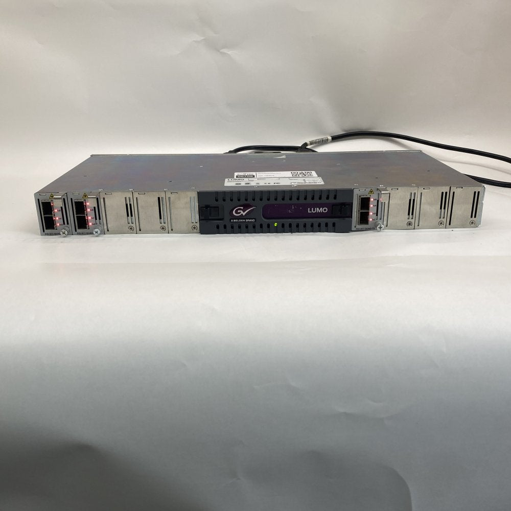 Broadcast Housing Frame Grass Valley LUMO-BNC 1RU Redundant Power