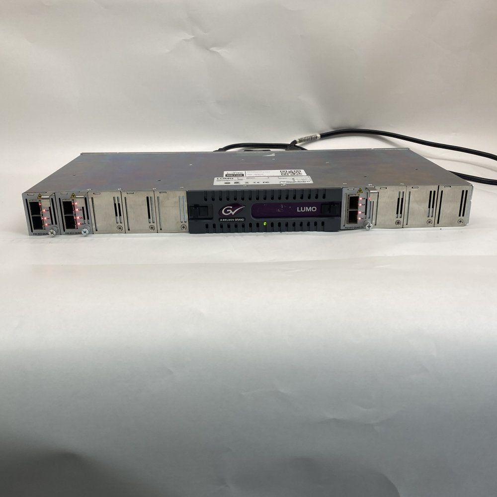 Broadcast Housing Frame Grass Valley LUMO-BNC 1RU Redundant Power