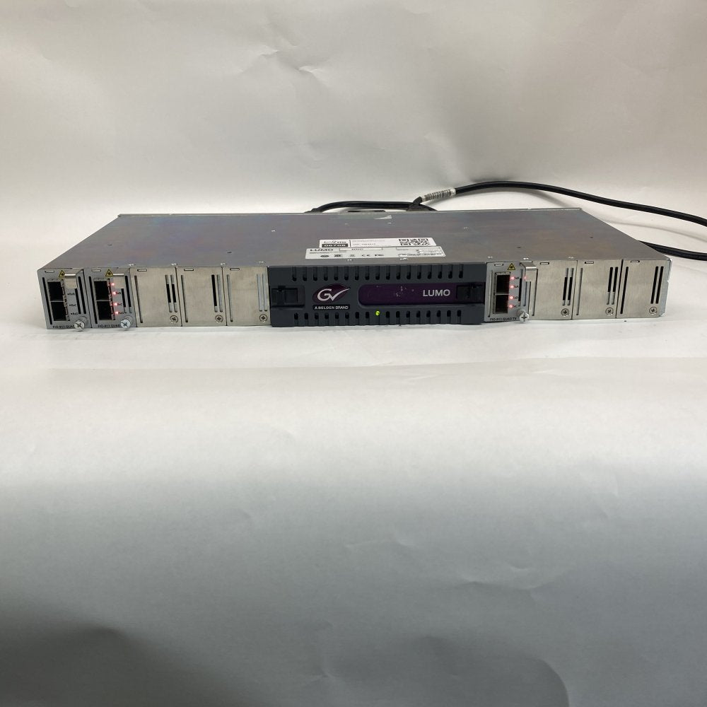 Broadcast Housing Frame Grass Valley LUMO-BNC 1RU Redundant Power