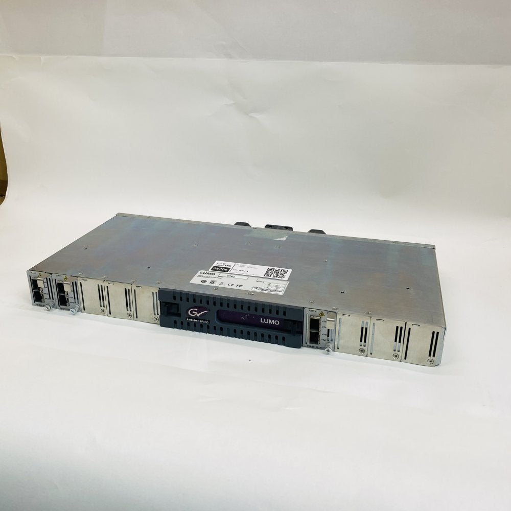 Broadcast Housing Frame Grass Valley LUMO-BNC 1RU Redundant Power