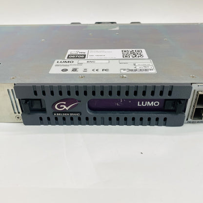 Grass Valley LUMO-BNC 1RU Redundant Power Broadcast Frame Compact Durable