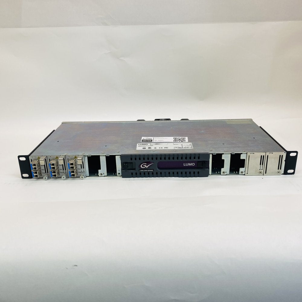 Miranda Lumo‐BNC 1RU Frame + 3× FIO-911 Quad RX Cards Broadcast Module