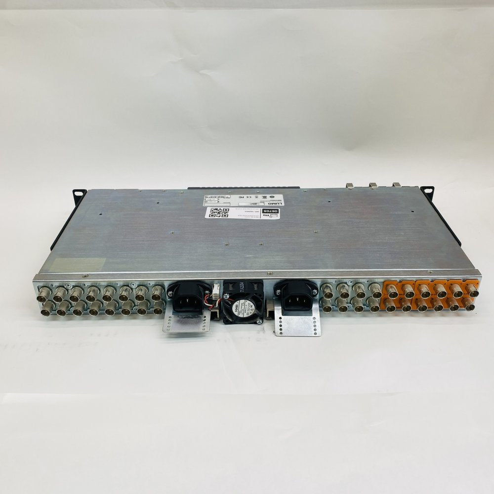 Grass Valley Lumo-BNC 1RU Frame 3 FIO-911 Quad RX Cards Broadcast Bundle