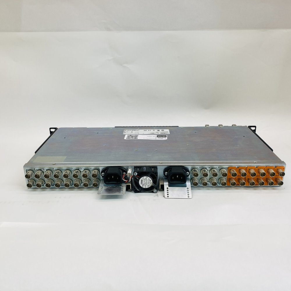 Grass Valley Lumo-BNC 1RU Frame 3 FIO-911 Quad RX Cards Broadcast Bundle