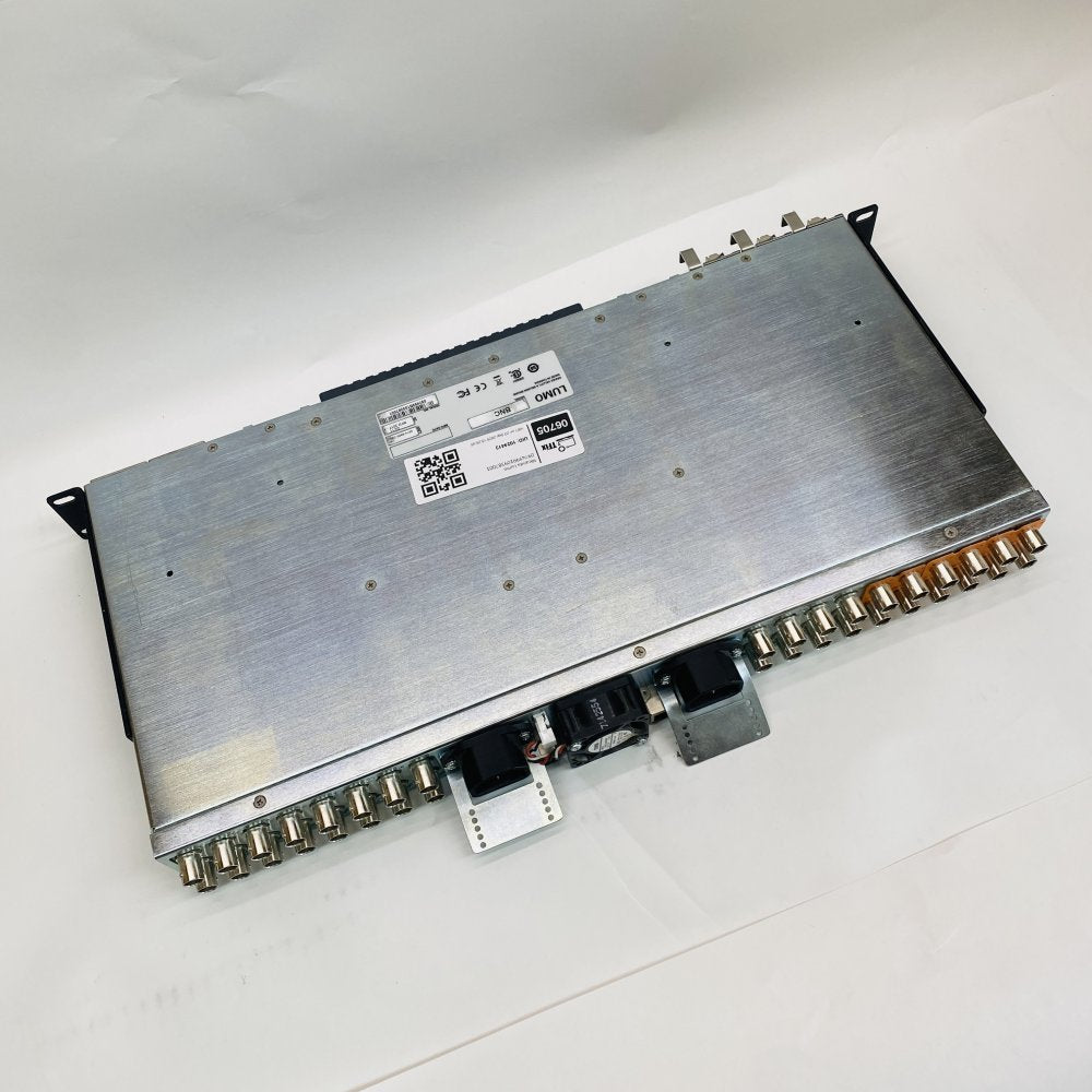 Grass Valley Lumo-BNC 1RU Frame 3 FIO-911 Quad RX Cards Broadcast Bundle
