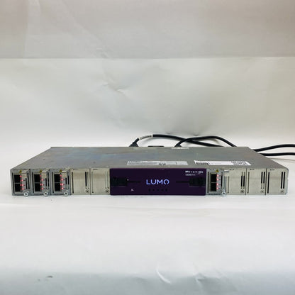 Miranda LUMO-BNC Frame + FIO-911 Quad TX/RX Cards Broadcast Video Fibre Unit