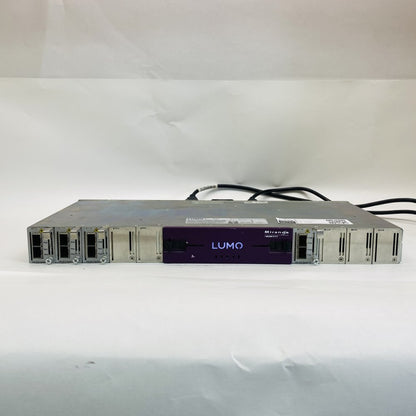 Miranda LUMO-BNC Frame + FIO-911 Quad TX/RX Cards Broadcast Video Fibre Unit