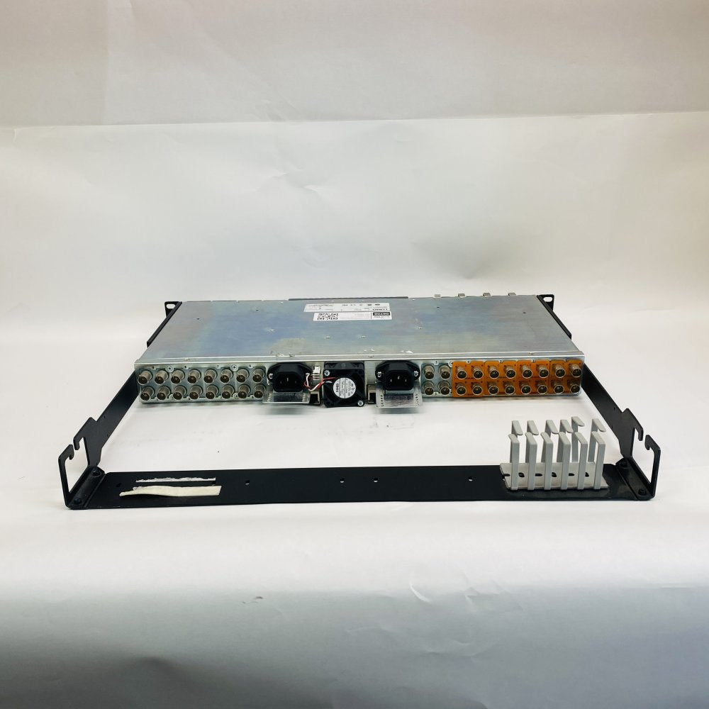 Grass Valley LUMO-BNC Frame + 4× FIO-911 Quad RX/TX Modules