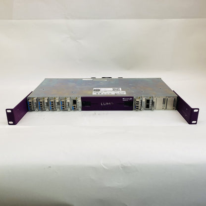 Miranda Grass Valley LUMO-BNC Rack Frame with 6 x FIO-911 Quad RX/TX Modules