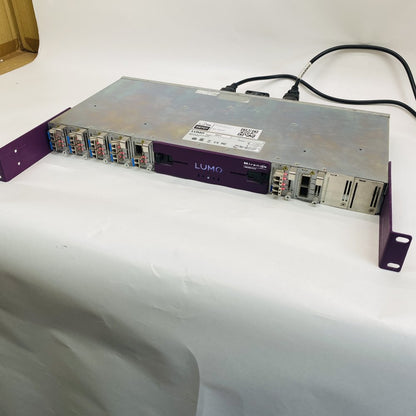 Miranda Grass Valley LUMO-BNC Rack Frame with 6 x FIO-911 Quad RX/TX Modules