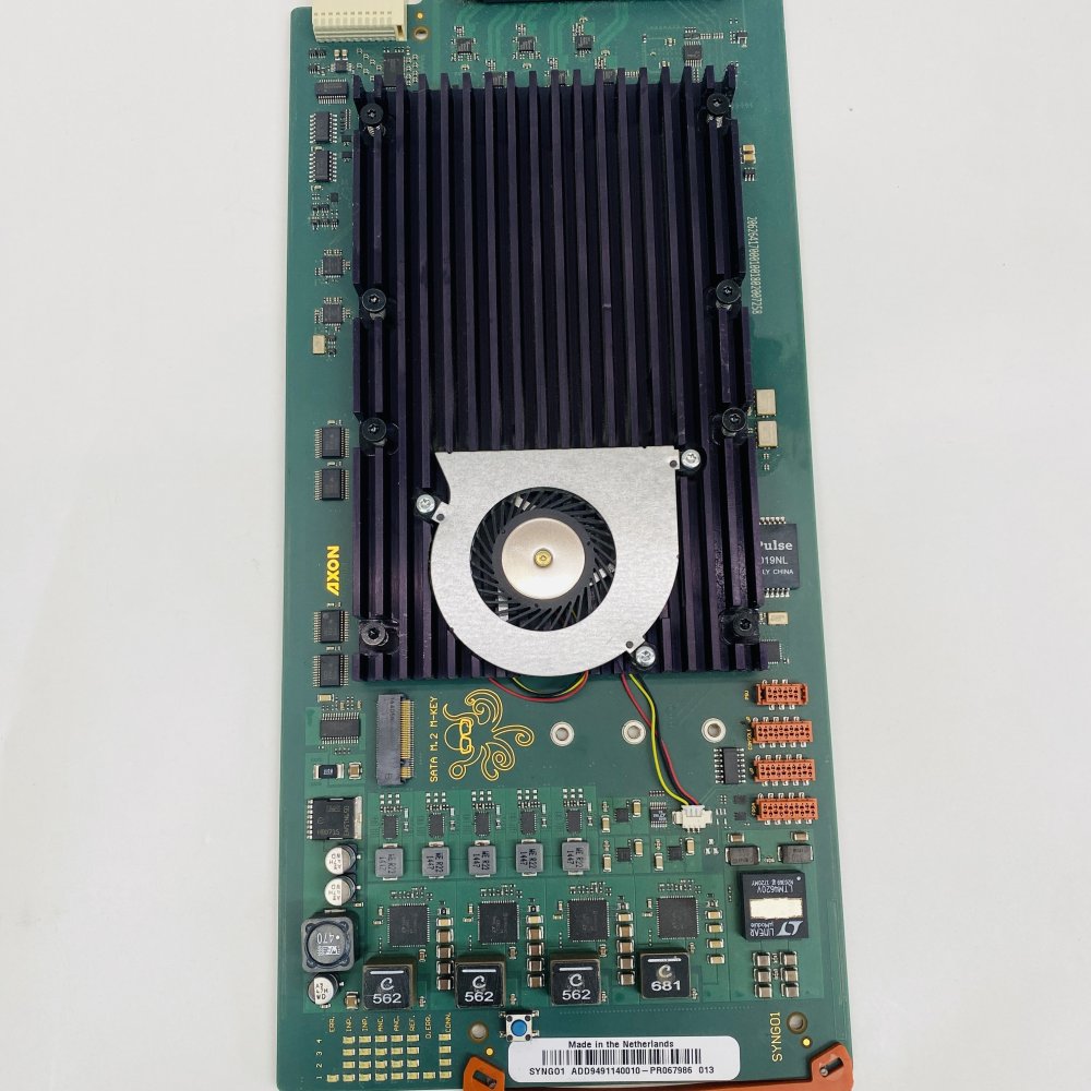 Axon Synapse MGG200 Multiviewer Board w/ Heatsink & Fan Module – Broadcast Card