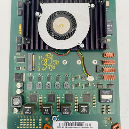 Axon Synapse MGG200 Multiviewer Board w/ Heatsink & Fan Module – Broadcast Card