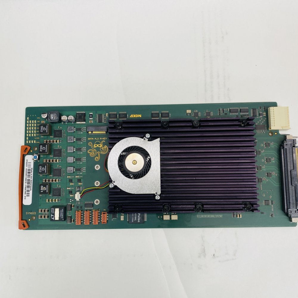 Axon Synapse MGG200 Multiviewer Board w/ Heatsink & Fan Module – Broadcast Card