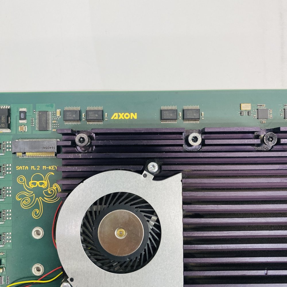 Axon Synapse MGG200 Multiviewer Board w/ Heatsink & Fan Module – Broadcast Card