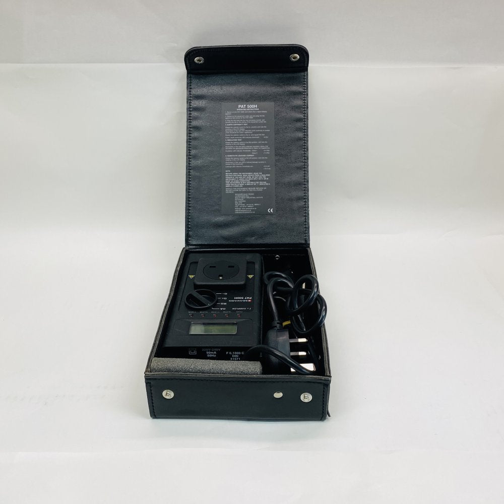 Seaward PAT 500H Portable Appliance Tester + Case + Leads (UK Plug)