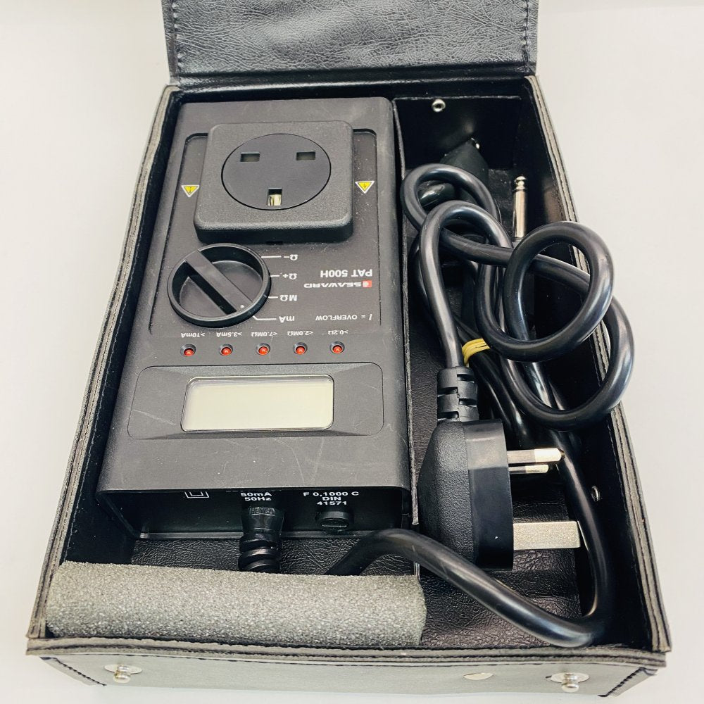 Seaward PAT 500H Portable Appliance Tester + Case + Leads (UK Plug)