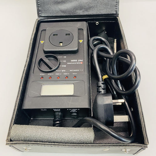 Seaward PAT 500H Portable Appliance Tester + Case + Leads (UK Plug)