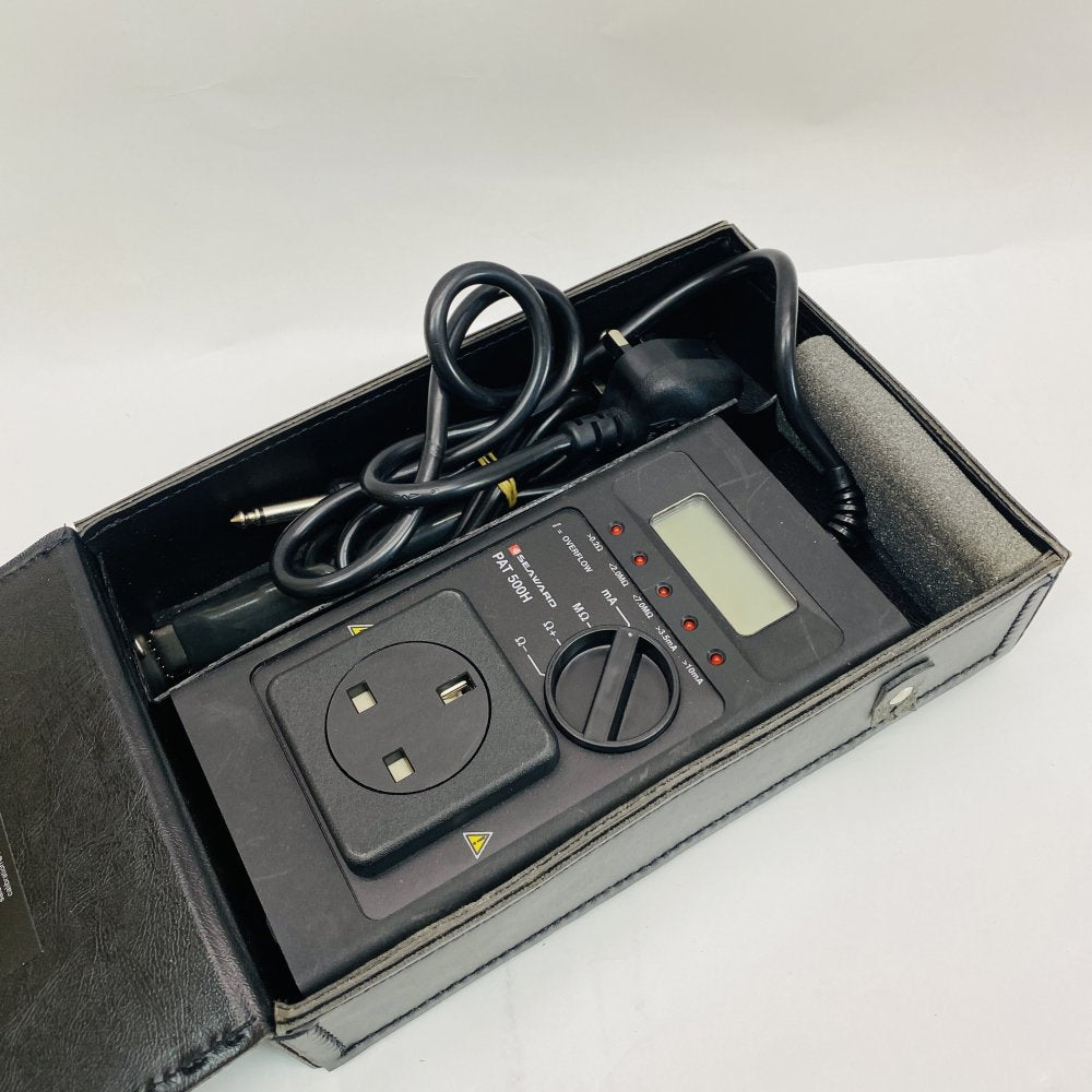 Seaward PAT 500H Portable Appliance Tester + Case + Leads (UK Plug)