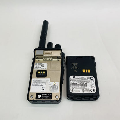 Motorola DP3441e UHF 32 Channels Bluetooth Wi-Fi Radio Black Durable