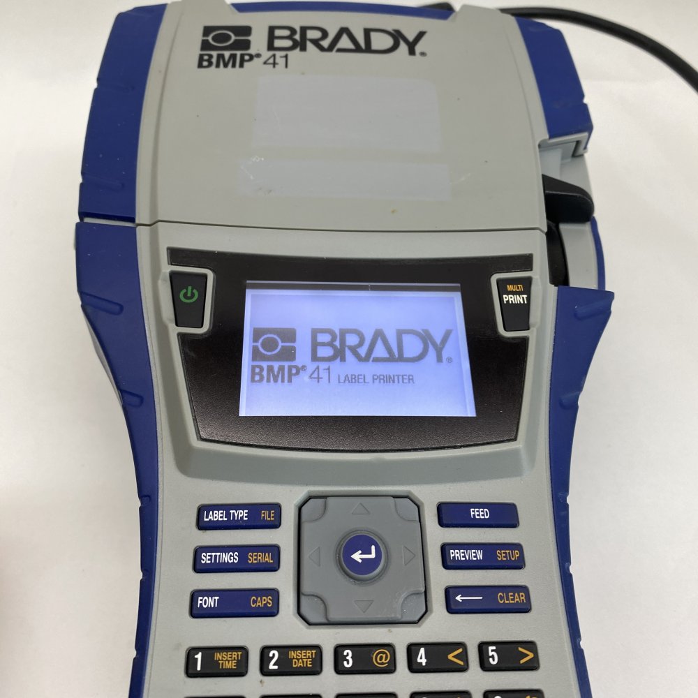 Industrial Handheld Thermal Label Printer Brady BMP41 High-Speed Battery