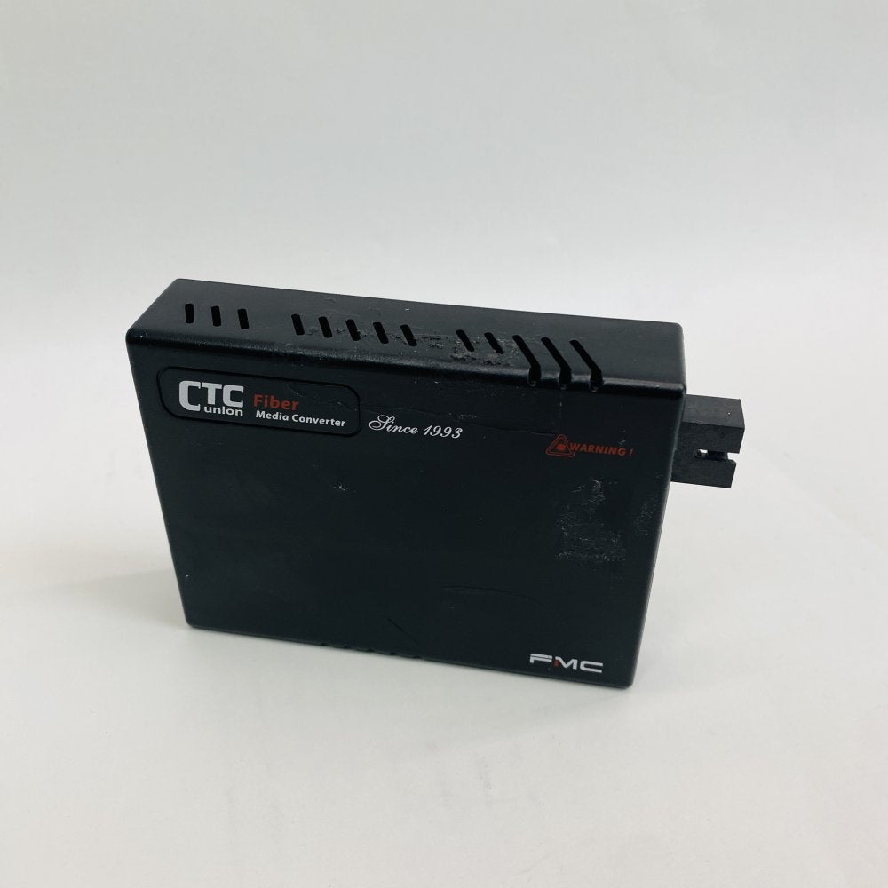 CTC Union FMC-10/100-SC20A 10/100 Mbps Fiber Converter Reliable 20km