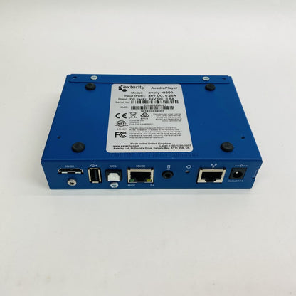 Exterity AvediaPlayer AVPLY-R9300 IPTV Receiver HDMI TOSLINK USB PoE