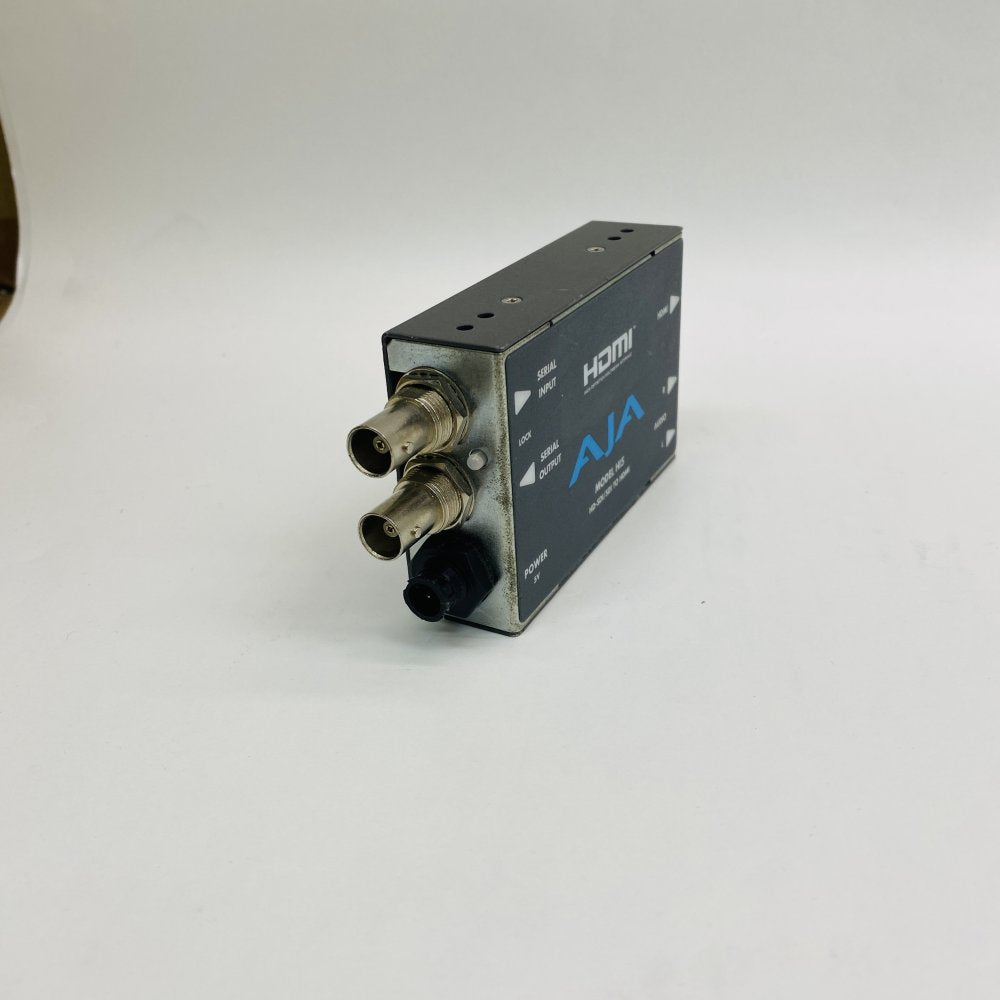 Broadcast HD-SDI to HDMI Converter AJA Hi5 with RCA Audio Output